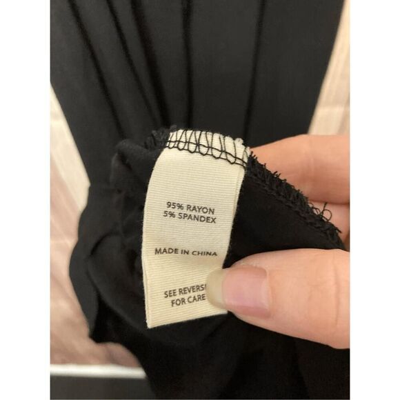 Gilded Intent XS NWT The Buckle black distressed dress high low - Picture 6 of 9